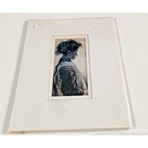 Young Girl In An Apron By Vincent Van Gogh Museum Of Fine Art Boston Print 2000'